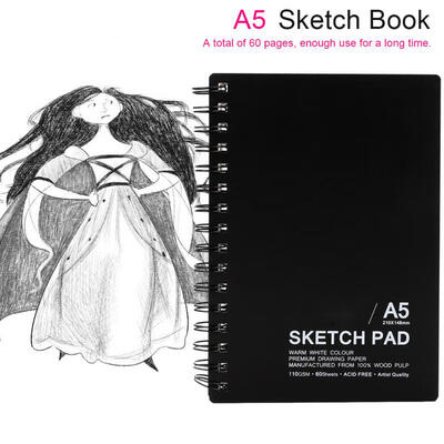 

Greensen Notebook Creative Diary Journal Sketch Book Notepad for Painting&Drawing