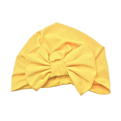 

Headwrap Solid Color Kids Baby Turban Ball Knot Newborn Beanie Hat Winter Cap