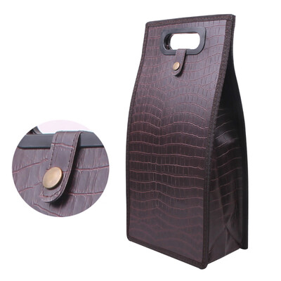 

〖Follure〗Wine Bags Of Wine Gift Boxes Red Wine Collapsible Leather Gift Bag