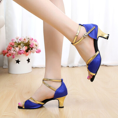 

Rose Womens Rumba Waltz Prom Ballroom Latin Salsa Dance Shoes Square Dance Shoes