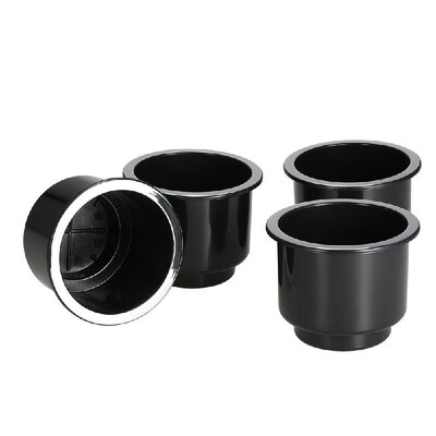 

4PcsSet Recessed Drop In Plastic Cup Drink Can Holder For Boat Car Marine Universal
