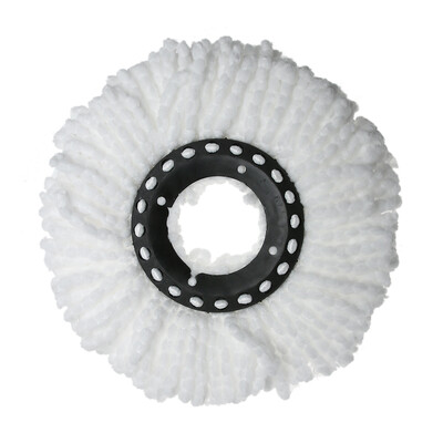 

Spinning Magic Spin Mop Microfiber Rotating Heads Mop Floor White