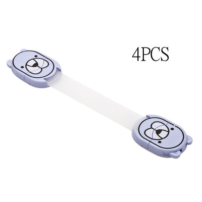 

〖Follure〗4PCS Cupboard Cabinets Strap Locks Child Baby Proof Safety Latches