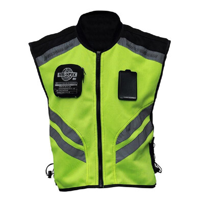 

Sports Motorcycle Reflective Vest High Visibility Fluorescent Riding Safety Vest Racing Sleeveless Jacket Moto Gear XXXL