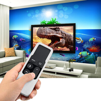 

〖Follure〗Anti Slip Silicone Protective Case Cover for Apple TV 4th Siri remote
