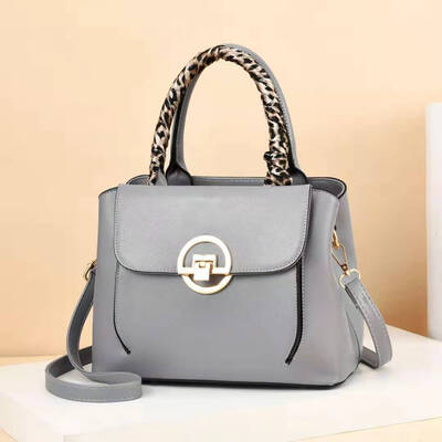 

Womens bag 2019 new European&American fashion trend big bag PU leather simple Messenger shoulder bag handbag generation