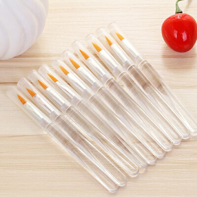 

〖Follure〗10pc Makeup Brushes Portable Flexible Lip Brush Tool