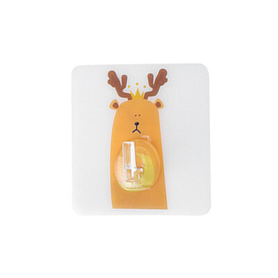 

〖Follure〗Animal Hook Traceless Sticky Coat Hook Hanger