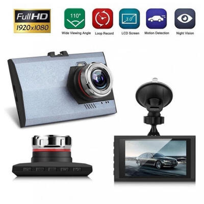 

Details about 1080P 3&ampquot Night Vision HD G-sensor Car DVR Vehicle Camera Video Recorder Dash Cam