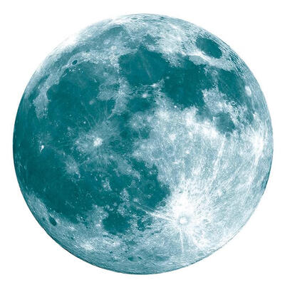 

Super Bright Moon Glitter Stickers Fluorescent Wall Stickers Bedroom Decor