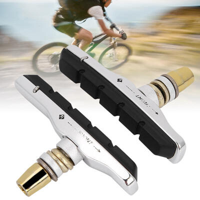 

Greensen 1 Pair Light-Weight V-Brake Aluminum Drawer Structure Brake Shoes Pads Bicycle Parts