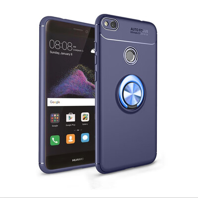 

Goowiiz Phone Case For Huawei Mate 10 LiteMaimang 6Honor 9i IndiaP8 Lite 2017 Luxury Metal Ring Magnetic Bracket Shockproof