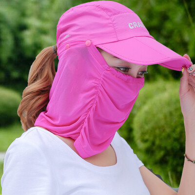 

Outdoor sports cap net screen summer sunscreen cap UV camouflage fishing cap breathable men&women ride sunshade cap