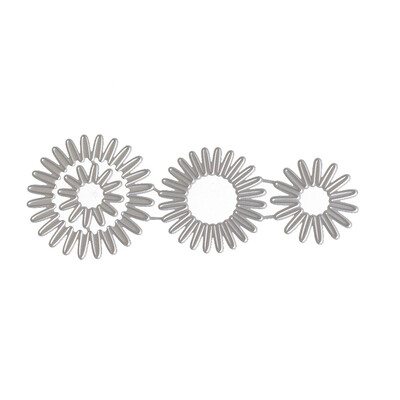 

Siaonvr New Flower Heart Metal Cutting Dies Stencils DIY Scrapbooking Album Paper Card