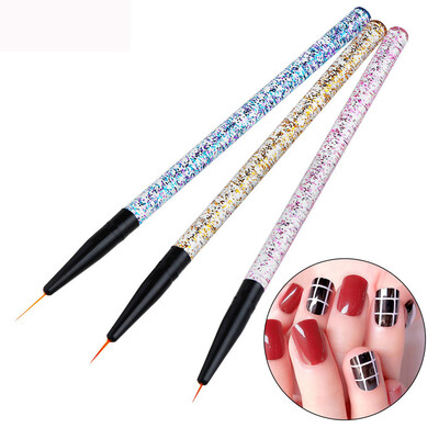 

〖Follure〗3pcsNail Art UV Gel Polish Design Dot Painting Detailing Pen Brushes Tool