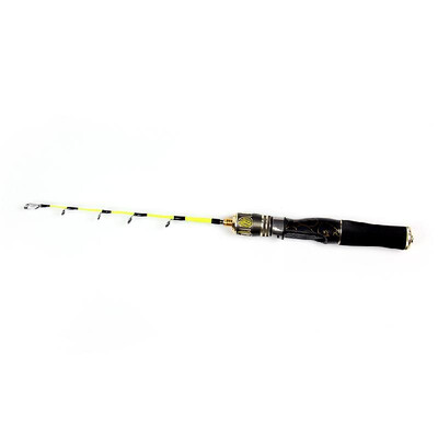 

2 Sections Ice Fishing Rod Lightweight Fishing Rod Pole Portable Winter Short Fishing Rod