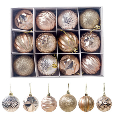 

12pcs New Year Christmas Tree Ball Baubles Hanging Ornament Xmas Home Decoration