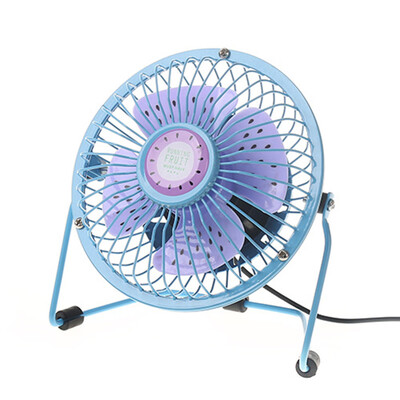 

Siaonvr MINI USB Powered Desktop Cooling Fan Computer Laptop Quiet Low Power Consumption