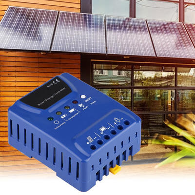 

Greensen 12V24V Automatic Switching 30A PWM Solar Charge Controller Charger Blue