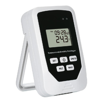 

Mini USB Humidity Temperature Data Logger RH TEMP Datalogger Recorder Humiture Recording Meter with Heat Index&Dew Point Test