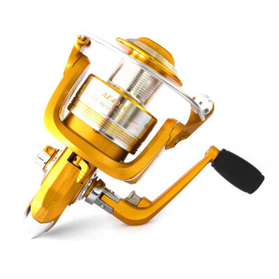 121BB Ball Bearings 521 Lightweight Spinning Fishing Reel Tackle Aluminum Spool Foldable Handle Reels Fishing Tackle 1000 3000