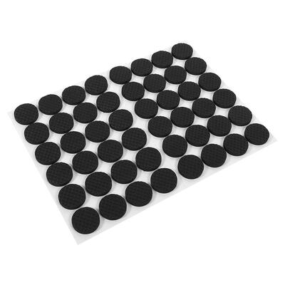 

48Pcs Black Non-slip Self Adhesive Floor Protectors Furniture Sofa Table Chair Rubber Feet Pads Table rubber pads