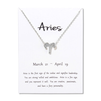 

12 Constellations Necklace Pendant Aries Taurus Gemini Cancer Leo Virgo Libra Scorpio Sagittarius Capricorn Aquarius Pisces