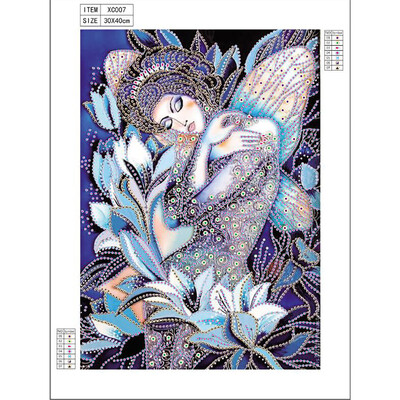 

Toponeto 5D Embroidery Paintings Rhinestone Pasted DIY Diamond Painting Cross Sti
