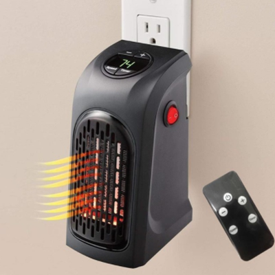 

400W Mini Fan Heater Desktop Electric Heater Household Wall Heater Stove Radiator Plug-In Warmer Machine for Winter