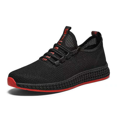 

2019 Men Sneakers Breathable Casual No-slip Men Vulcanize Shoes Male Air Mesh Lace up Wear-resistant Shoes masculino