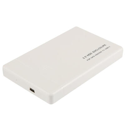 

25 Inch USB20 SATA Hard Disk Drive Box External HDD Enclosure Tool Free
