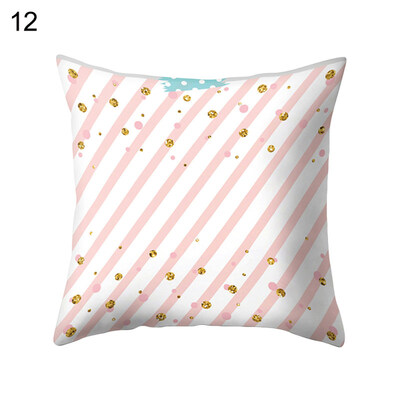 

Love Heart Stripe Dots Pillow Case Cushion Cover Sofa Bed Car Cafe Office Decor