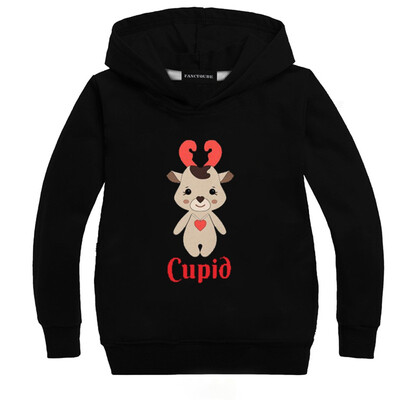 

Yeleo Trosetry Kids Merry Christmas Santa Claus Hoodie Xmas Tree Pullover Sweater