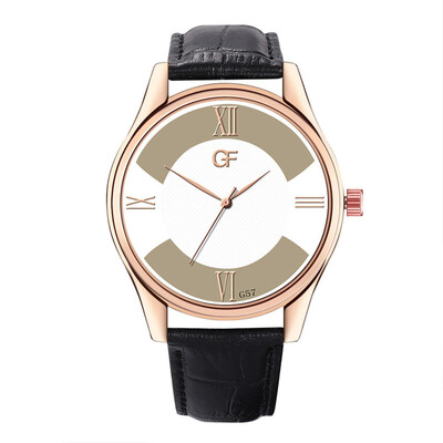 

Gobestart Hot Man Leather Watch Whatever Late Anyway Letter Watches New Pointer Glow