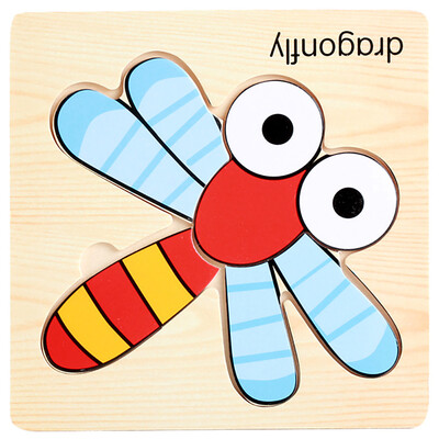 

Tailored Wooden Lovely Puzzle Educational Developmental Baby Kids Training Toy Gift
