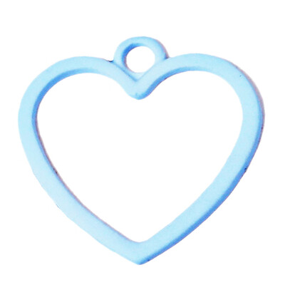 

Diy Korean Jewelry Accessories Spray Paint Alloy Sweet Love Small Pendant Accessories