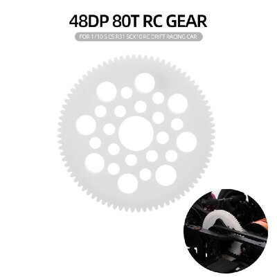 

48DP 80T RC Gear for 110  CS R31 SCX10 RC Drift Racing Car Off-road Climber Short Truck