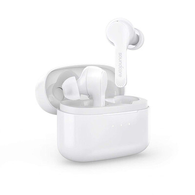 

Soundcore True-Wireless Earphones Anker Liberty Air Bluetooth 5 20 Hour Battery Life Touch Control Earbuds Graphene Enhanced