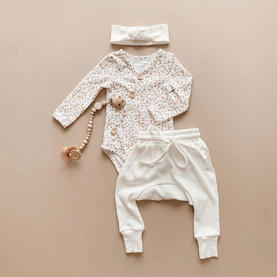 

Newborn Baby Girl Boy Winter Outfit Tops Romper Pants Leggings Cotton Clothes