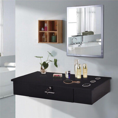 

Ktaxon Wall Mount Hair Salon Styling Station Stylist Cabinet With Drawer Styling Storage Cabinet