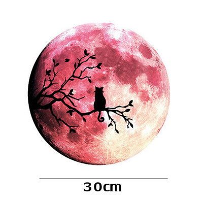 

Luminous Moon Wall Sticker Home Kids Room Ceiling Art Decor Waterproof UNIVERSAL