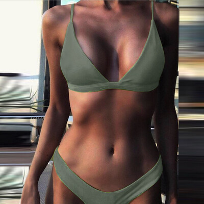 

Saidsome Women Sexy Push-Up Padded Bra Beach Halter Bikini Set Swimsuit Swimwear