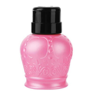

250ml Nail Polish Remover Liquid Press Cleaner Empty Pump Dispenser Bottle