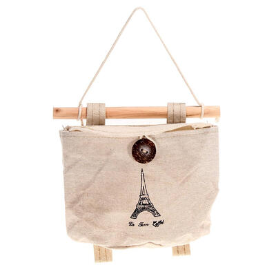 

6 Styles Wall Sundry Fabric Cotton Pocket Hanging Holder Storage Bags Rack