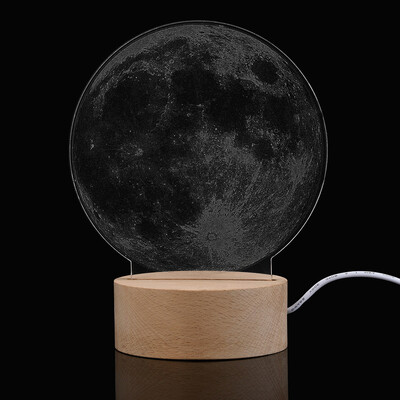 

Tailored Milky Way Panel Acrylic 3D LED Earth Lamp Night Light Desk Gift