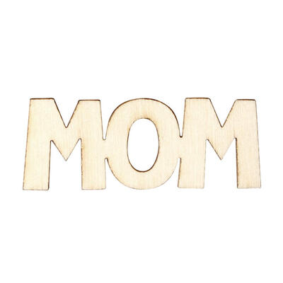

15pcs Wooden Dad Mom Table Confetti Scatter Vintage Rustic DIY Party Decor