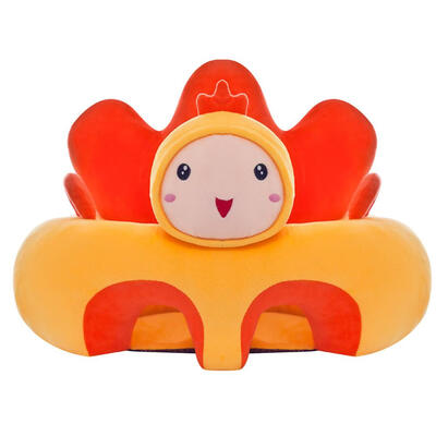 

Colorful Baby Learning Sitting Seat Sofa Cover Baby Plush Toys No Liner