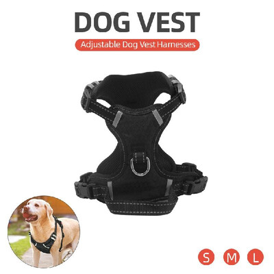 

Dog Vest Harnesses Reflective Service Dog Harness Adjustable Service Dog Vest for Outdoor Walking