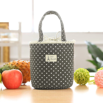 

Siaonvr Thermal Insulated Lunch Box Cooler Bag Tote Bento Pouch Lunch Container RD