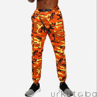 

SUNSIOM Mens Womens Military Army Camo Cargo Pants Work Camping Fashion Casual Pants